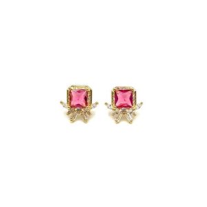 Square Chains Set - Earring Of Fluffy Women's Accessories