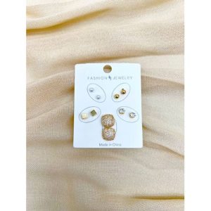 Stars Set Of Earring Fluffy Women's Accessories