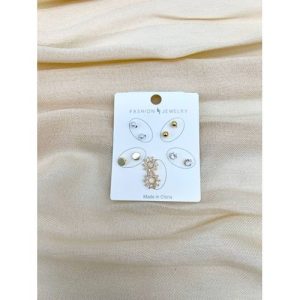 Stars Set Of Earring Fluffy Women's Accessories
