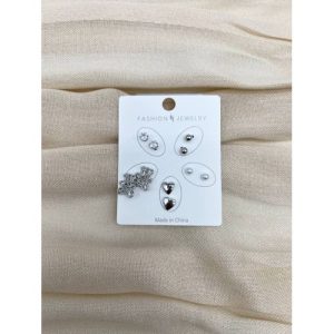 Stars Set Of Earring Fluffy Women's Accessories
