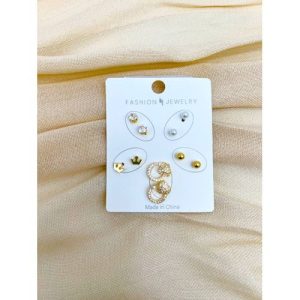 Stars Set Of Earring Fluffy Women's Accessories