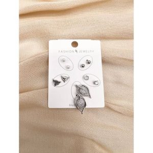 Stars Set Of Earring Fluffy Women's Accessories