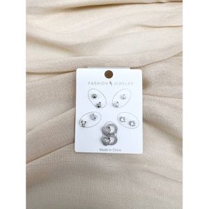 Stars Set Of Earring Fluffy Women's Accessories