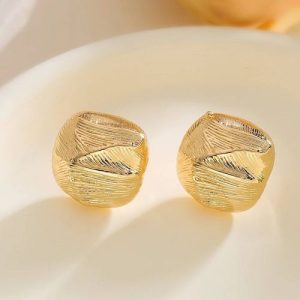 Innovative Design Combining Earrings And Necklace Elements In One Distinctive Piece