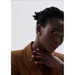 Smoothly Curved Earring