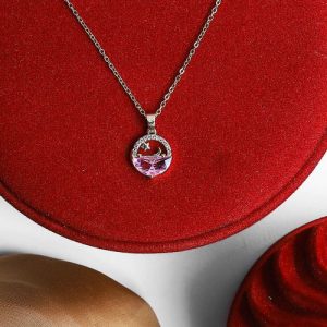 A Captivating Rainbow-colored Glass Stone, Radiating Elegance