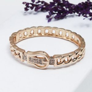 Belt Of Bracelet Fluffy Women Accessories -Gold