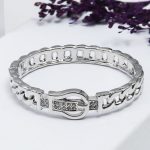 Belt Of Bracelet Fluffy Women Accessories -Silver