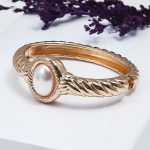 Bold Bracelet Fluffy Women Accessories -Gold