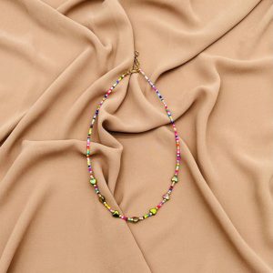 fluffy - ColorPop Thin Necklace