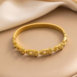 Fluffy Stainless Steel Elegant Bracelet