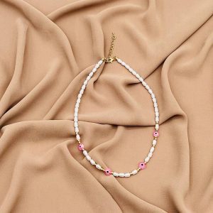 fluffy - ColorPop Thin Necklace