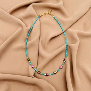 fluffy - ColorPop Thin Necklace
