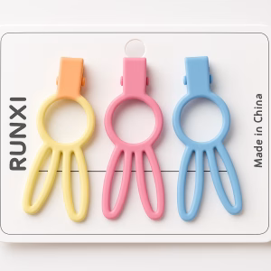bunny hair accessories - multi color