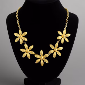 Golden Blossom Necklace